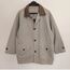 camel 90s deri detay unisex mont