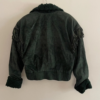 Vintage süet mont