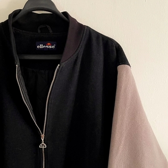 Ellesse Vintage unisex 90s kaşe bomber mont