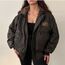 CAT orj deri unisex 90s mont