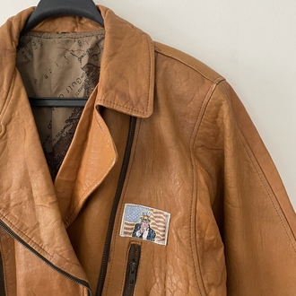 Sam Amca USA Vintage orj deri unisex jacket