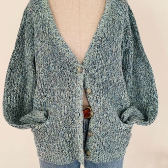 vintage oversıze hırka unisex