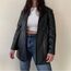 vintage 80s leather jacket