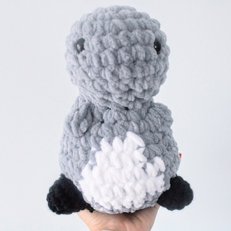dino crochet plushie 