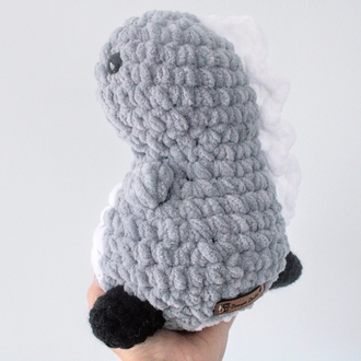 dino crochet plushie 