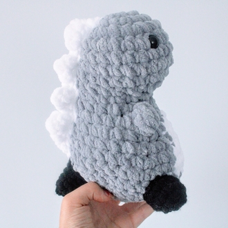 dino crochet plushie 