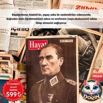 Başöğretmen Atatürk'ten Kişiye Özel Öğretmenler Günü Video Mesajı