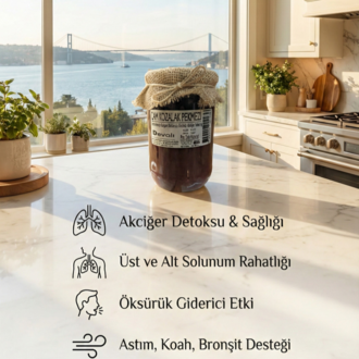 3 Adet Dr.Devalı Doğal Çam Kozalak Pekmezli Özel Karışım(Şekersiz) 800 g
