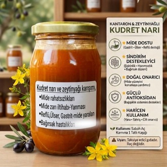 Dr.Devalı Kudret Narı Kantaron ve Zeytin Yağlı 300 Gr.