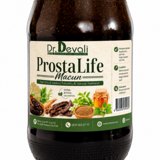 ProstaLife Macun Yakı Otlu Kereviz Tohumlu Harnup Pekmezli Bitkisel Karışımlı Macun 420 Gr