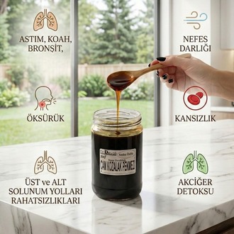 3 Adet Dr.Devalı Doğal Çam Kozalak Pekmezli Özel Karışım(Şekersiz) 800 g