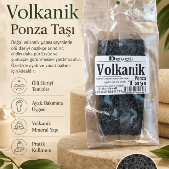 Dr.Devalı - Volkanik Ponza Topuk Taşı