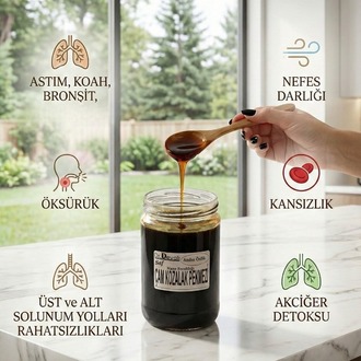Dr.Devalı Çam Kozalak Pekmezli Özel Karışım 800 gr (Koruyucu Strafor Özel Ambalajlı)