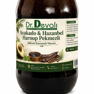 Dr.Devalı Böbrek%Safra Rahatsızlıkları Avakado & Hazanbelli Bitkisel Karışım Macun 420 Gr