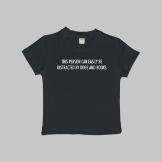 Dogs & Books Baby Tee