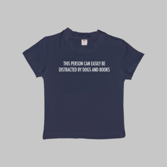 Dogs & Books Baby Tee