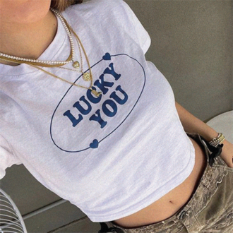 Lucky You Baby Tee