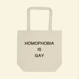 Homophobia Is Gay Bez Çanta