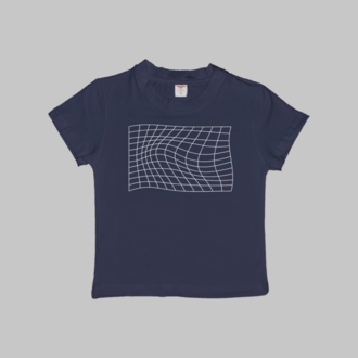 Y2K Wavy Baby Tee
