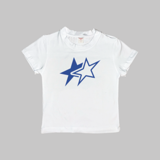Y2K Stars Baby Tee