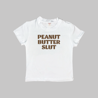 Peanut Butter Slut Baby Tee