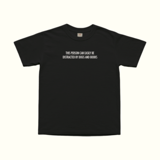 Dogs & Books T-Shirt