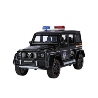 1:24 IŞIKLI SESLİ MODEL METAL POLİS JEEP