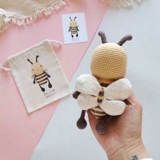 Amigurumi Arı Luna Oyuncak 