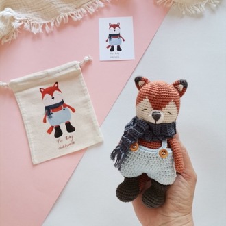Amigurumi Tilki Ruby Oyuncak