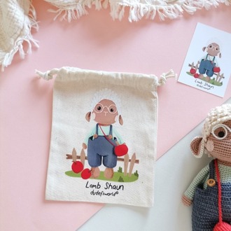 Amigurumi Kuzu Shaun Oyuncak Seti