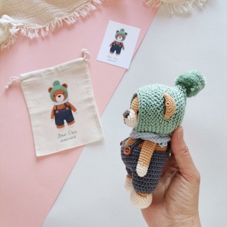 Amigurumi Ayı Coco Oyuncak 