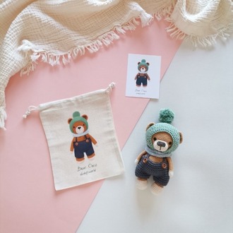 Amigurumi Ayı Coco Oyuncak 