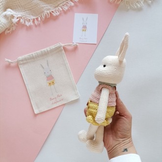 Amigurumi Tavşan Ponti Oyuncak 