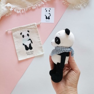 Amigurumi Panda Nina Oyuncak 