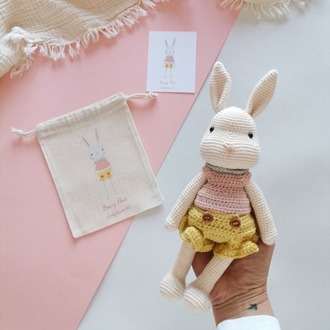 Amigurumi Tavşan Ponti Oyuncak 