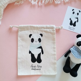 Amigurumi Panda Nina Oyuncak 