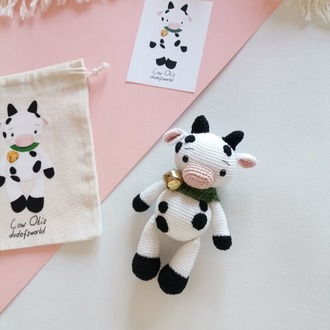 Amigurumi İnek Otis Oyuncak 