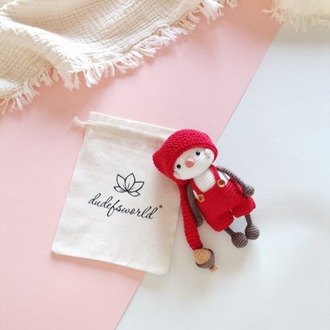 Amigurumi Kardan Adam Piti Oyuncak