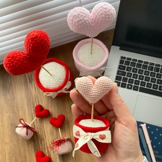 Dudefsworld Kalp ve Papatya Saksı Tarif Kitapçığı