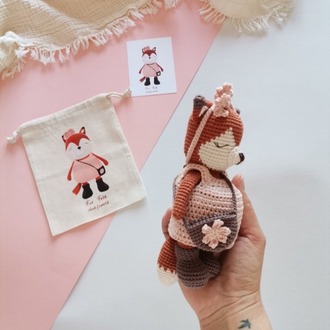 Amigurumi Tilki Felix Oyuncak 