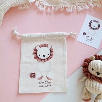 Amigurumi Aslan Ollie Oyuncak 