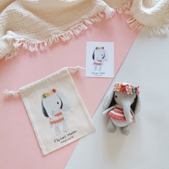 Amigurumi Kız Fil Mumbo Oyuncak
