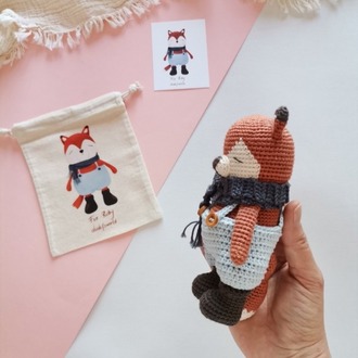 Amigurumi Tilki Ruby Oyuncak