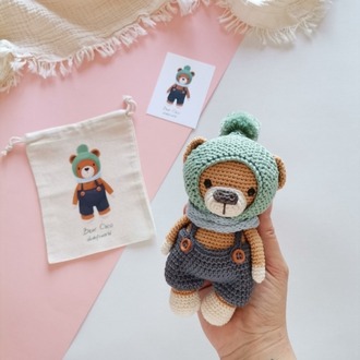 Amigurumi Ayı Coco Oyuncak 