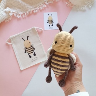 Amigurumi Arı Luna Oyuncak 