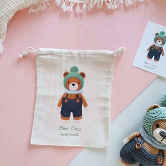 Amigurumi Ayı Coco Oyuncak 