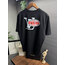 LV Orjinal Etiketli T-Shirt Siyah (Sırt Detay)