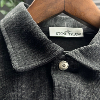 Stone Island Orjinal Etiketli Polo Yaka Sweatshirt