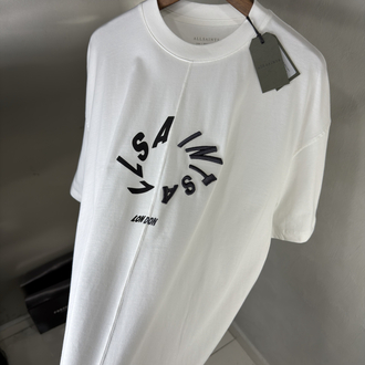 Allsaints Oversize T-Shirt Beyaz (Orjinal)