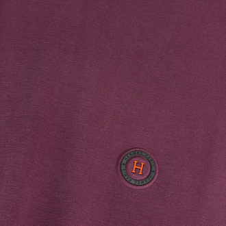 HRMS Orjinal Etiketli T-Shirt Bordo (Modal)